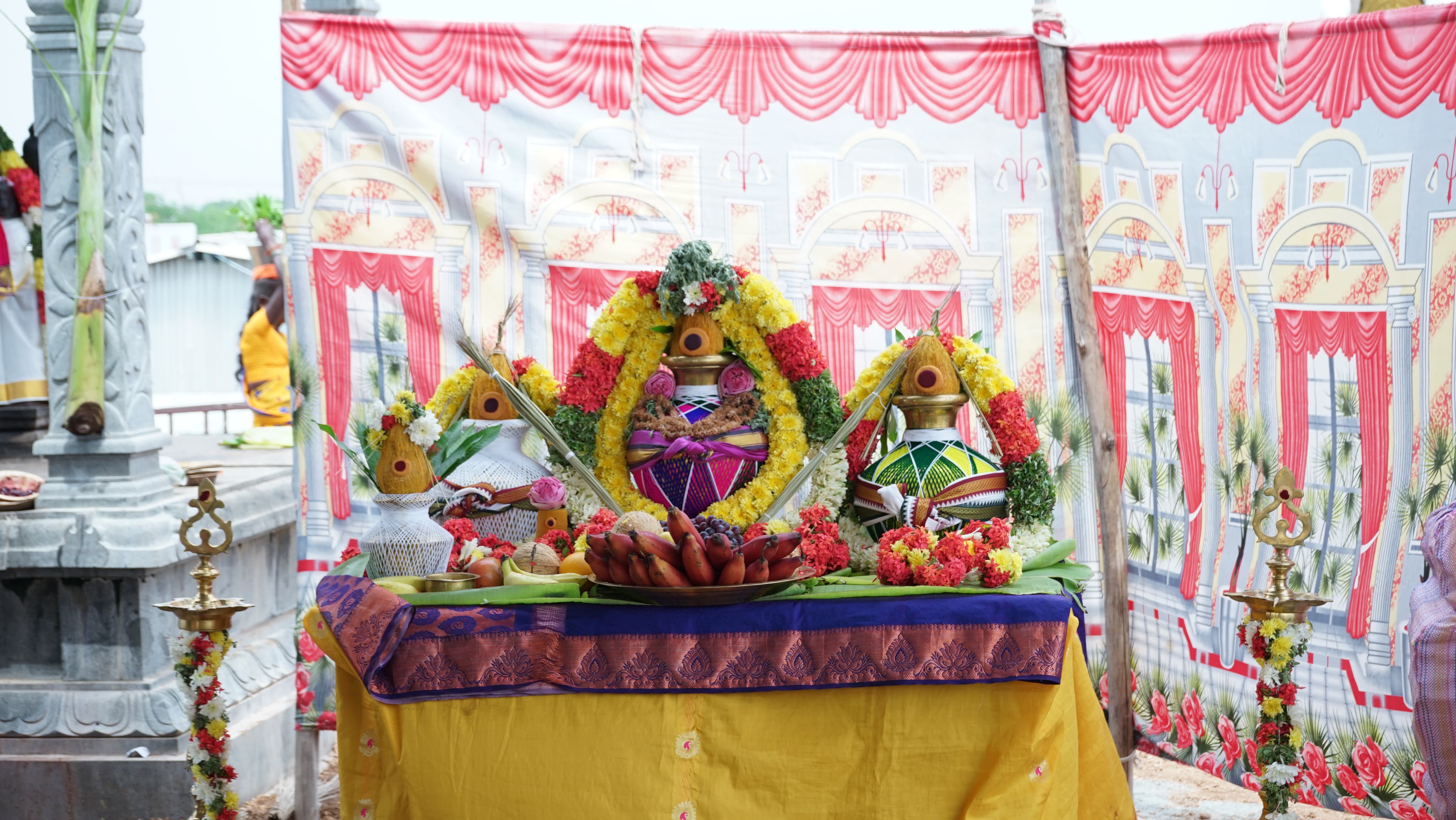 Majestic Entrance of Sri 18m Padi Karuppanasamy Temple